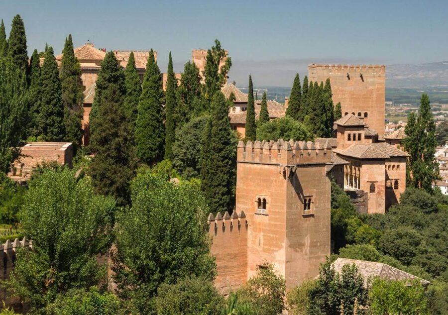 Alhambra & Generalife: Exclusive 3 hours Private Tour - Meeting the Guide at the Alhambra Main Entrance Map
