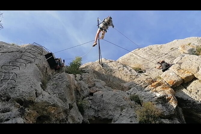 Climbing the John Hogbin Via Ferrata with Lunch - The John Hogbin Route: zip lines, pendulum, and a summit that rewards you