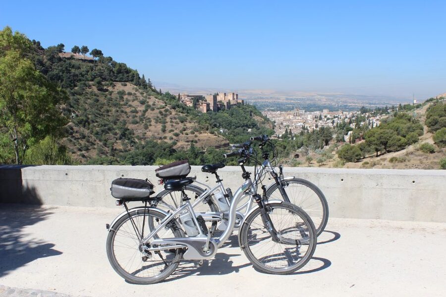 Electric Bike Tour with 2 Options to Explore Granada - Sunset from the top: the one where timing matters