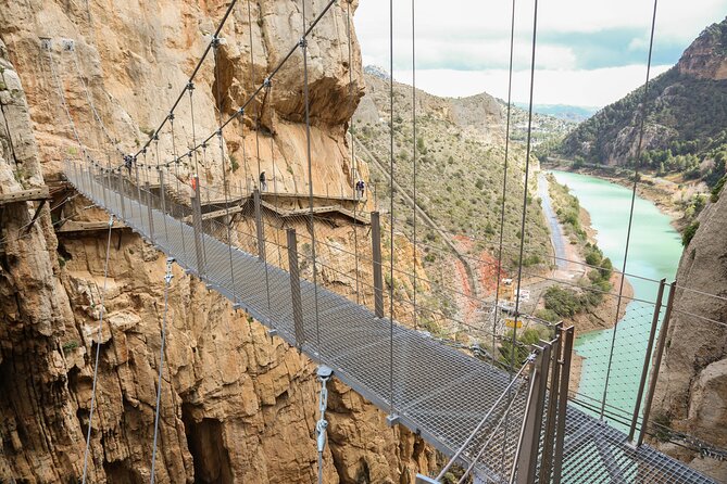 From Granada: Caminito del Rey Guided Tour & Guaranteed Tickets - North Access: tickets, helmets, and getting set up