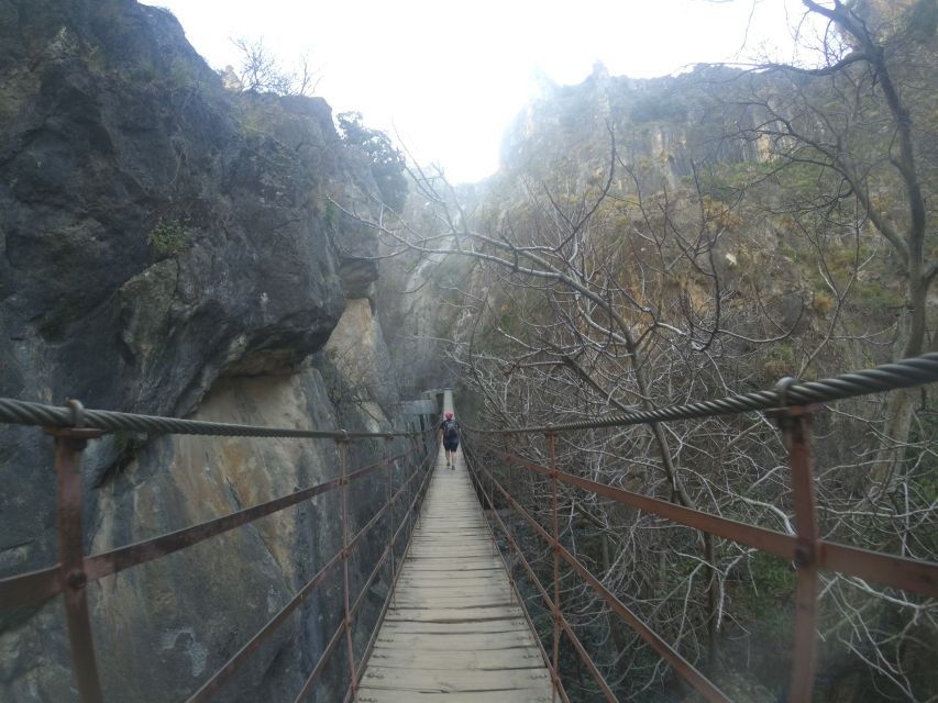 From Granada: Los Cahorros Guided Tour - River-Canyon Walking: Caves, Bathing Pools, and Green Stuff