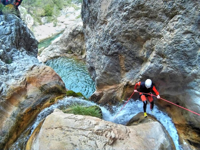 From Granada: Rio Verde Canyoning Tour - How the Rio Verde canyoning day runs from Granada