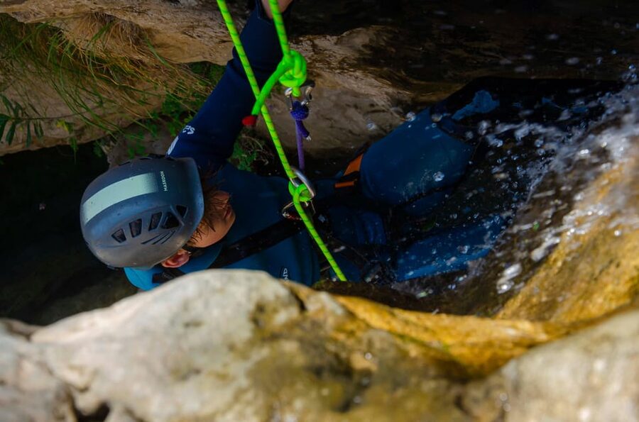 From Granada: Rio Verde Canyoning Tour with Lunch - The 45-Minute Walk And Safety Briefing At Rio Verde