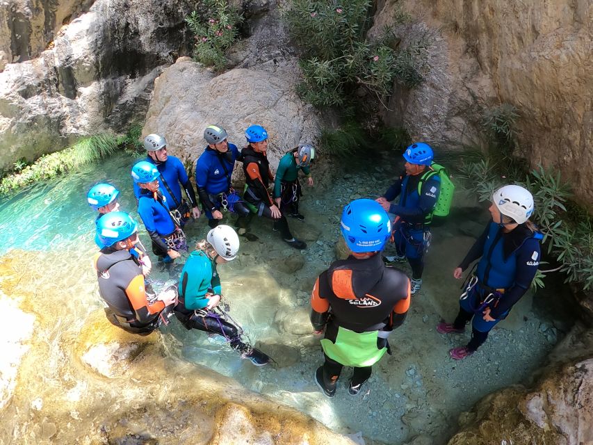 From Granada: Rio Verde Canyoning Tour with Lunch - 3 Hours Of Actual Canyoning: Slides, Wells, And Waterfalls By Rope