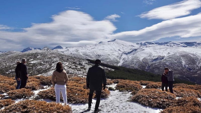 From Granada: Sierra Nevada Safari up to 2500 meters high - Cahorros de Monachil and north-face viewpoints: how the route builds toward Mulhacen