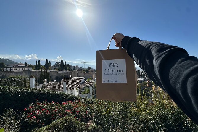 Gastronomic Route & Tasting Menu at the Viewpoints of Granada - Stop 2: Mirador de la Vereda de Enmedio for Alhambra views from the side