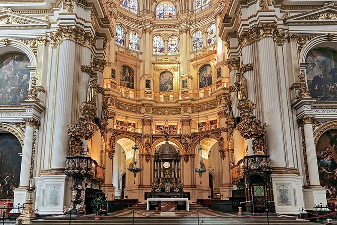 Granada: Cathedral and Royal Chapel Private tour with tickets - Tickets, guide, and audio system: where the $143.23 goes