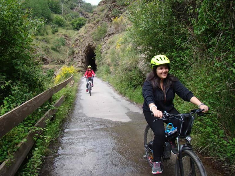 Granada: E-Bike Adventure on the Old Sierra Nevada Tramway - Suspension bridges and the rhythm of mountain crossings