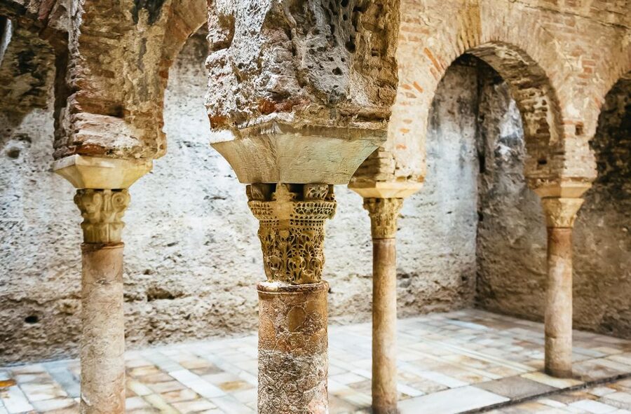 Granada: Moorish Monuments Entrance Tickets - Entering El Bañuelo: a bathhouse built for bathing and ritual