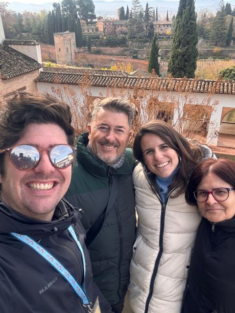 Granada: Private Full Alhambra Tour with Nasrid Palaces - Alcazaba: fortress views over Granada, plus a planned breather