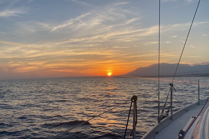 Sunset sailing along the cliffs of Maro- Private - Key highlights before you go